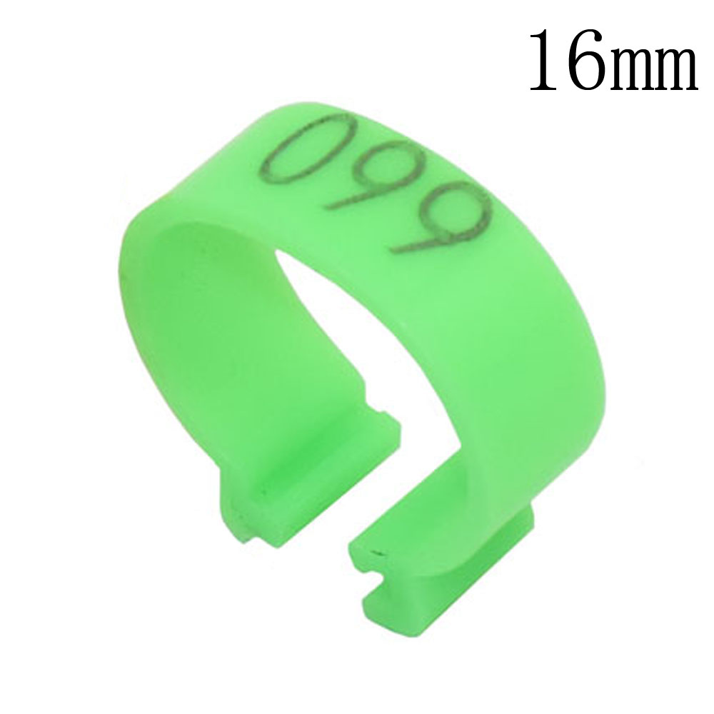 16MM NOMOR HIJAU GELANG KAKI