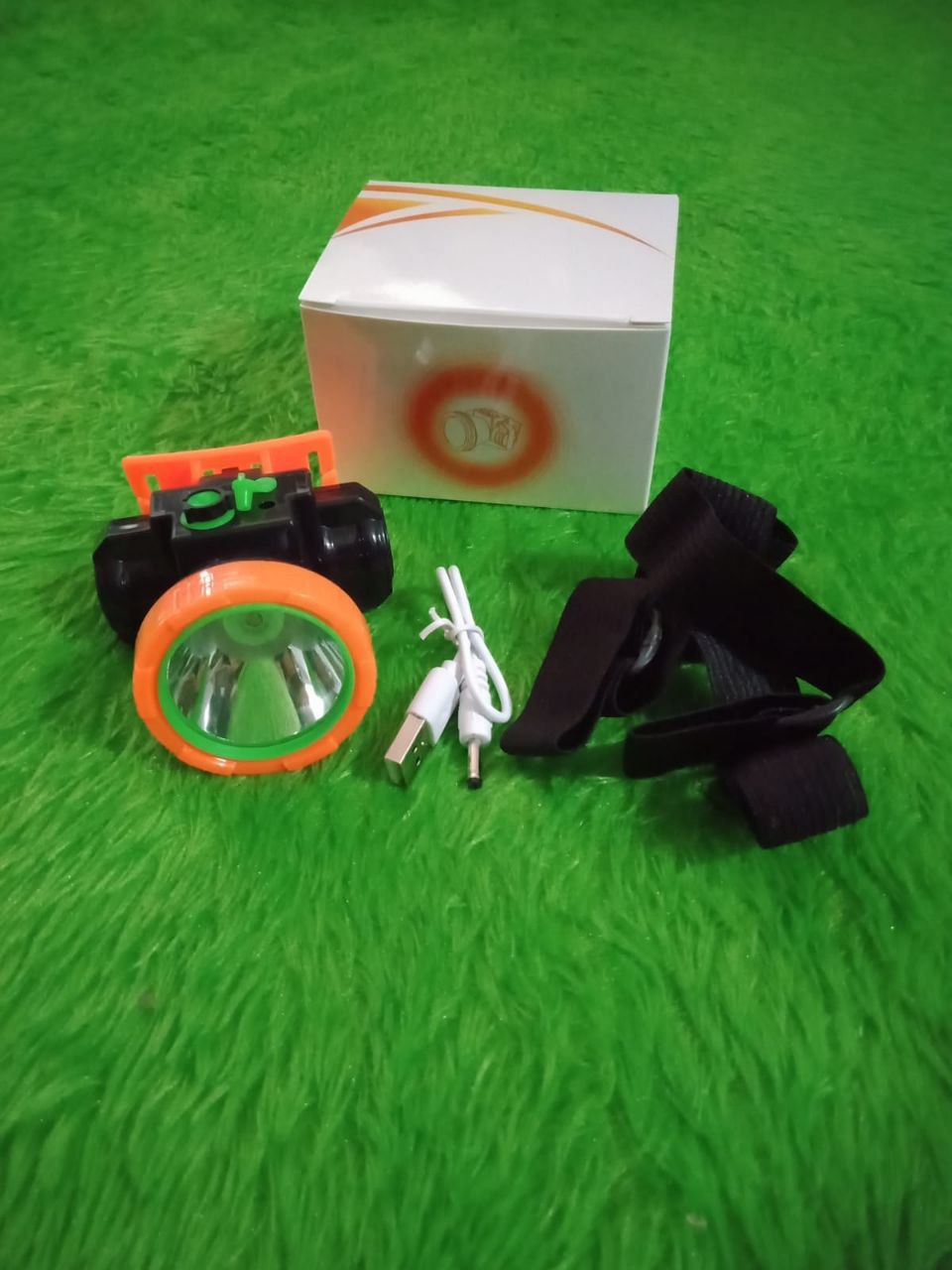 USB ZY-100 SENTER KEPALA ORANGE 100 watt