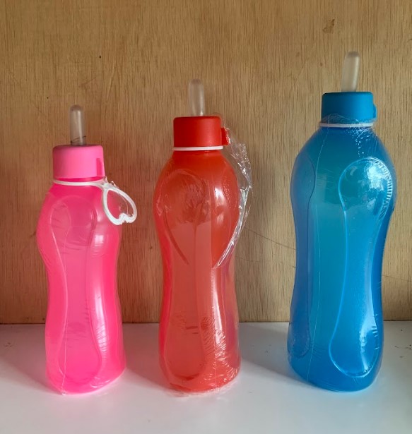 1000ML BOTOL DOT TRANSPARAN